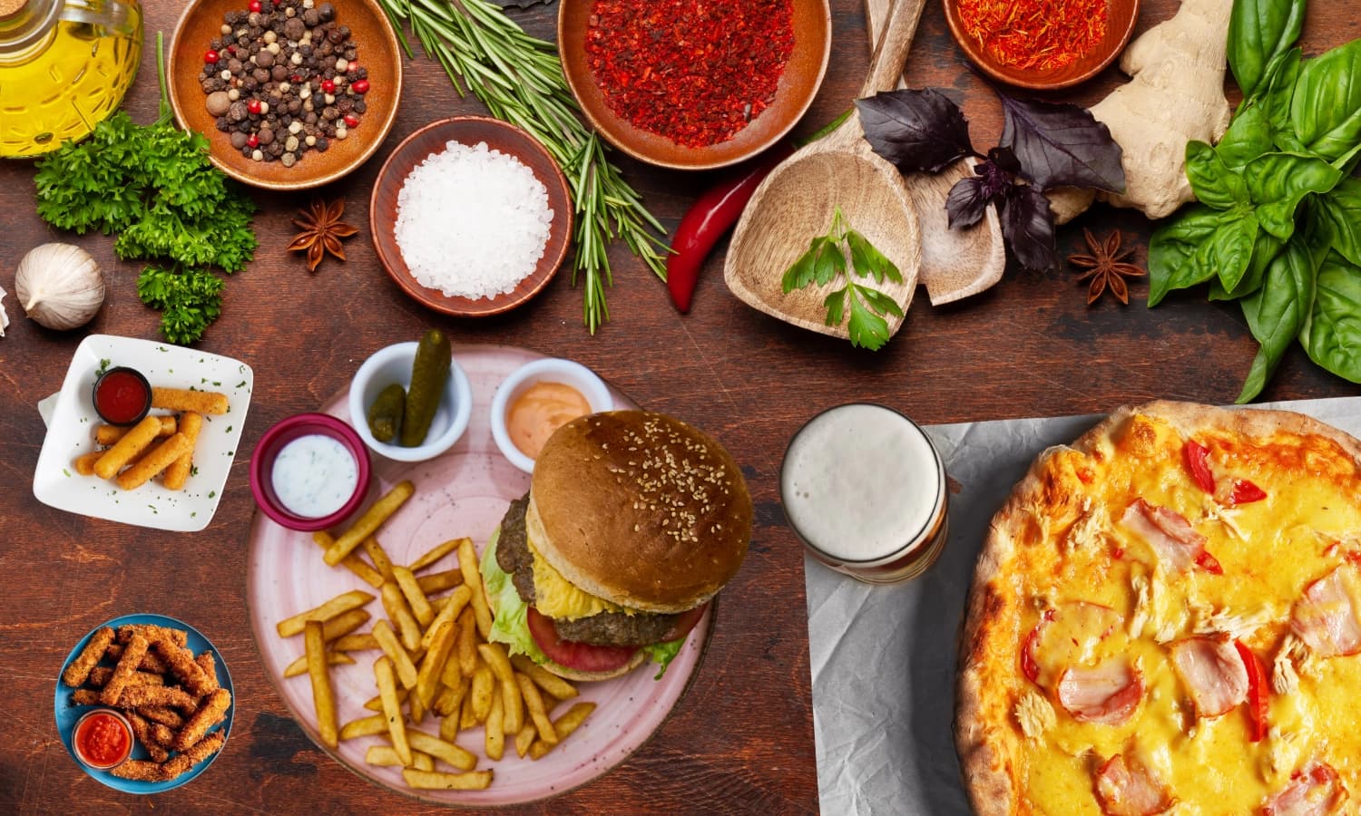 menu background